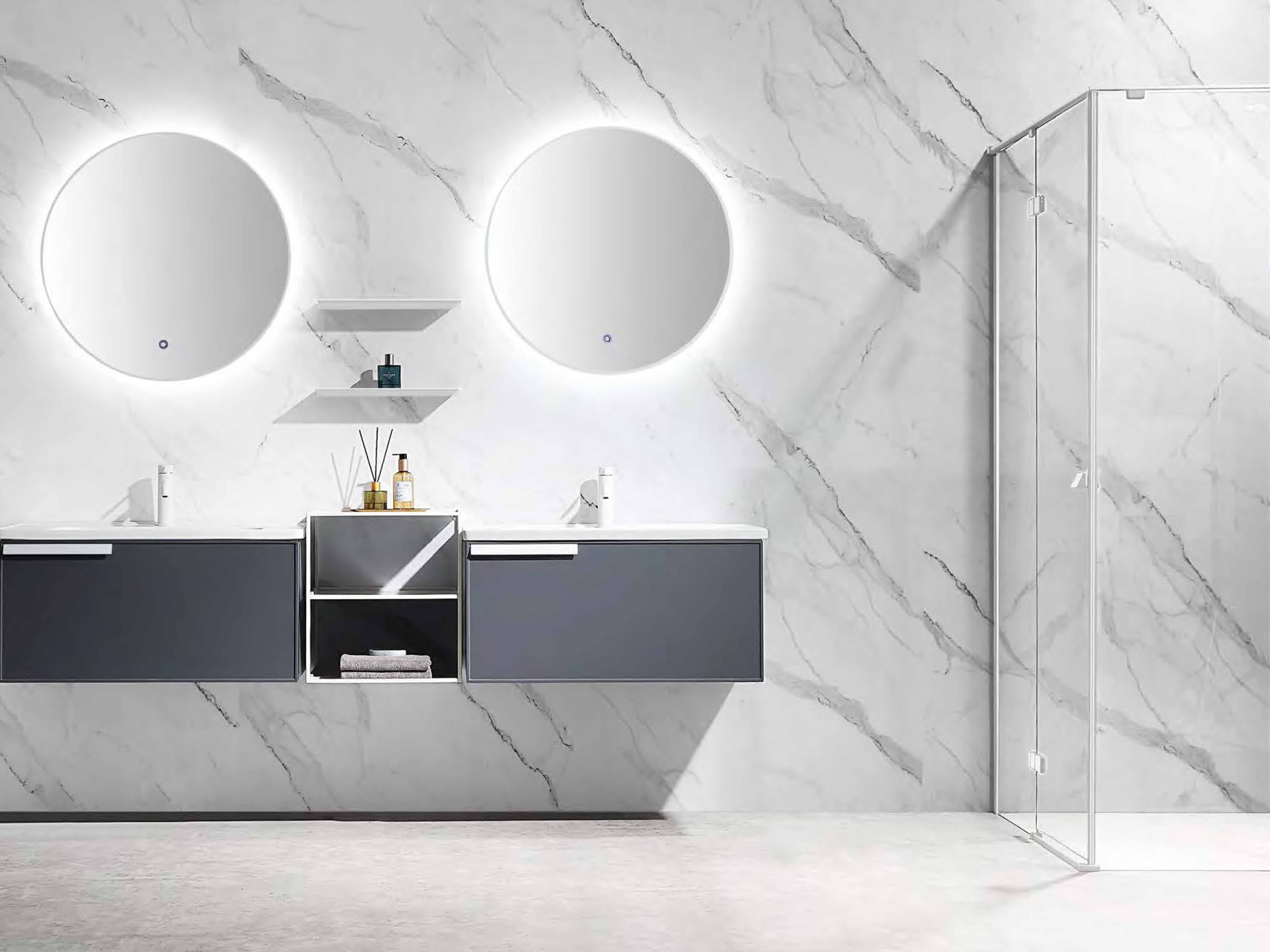 RAU / VIWOA Bathroom Mirror Cabinet