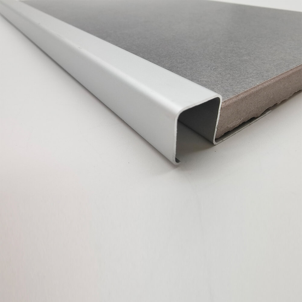VB12MS 12mm Square shape alumimum tile trim silver mat