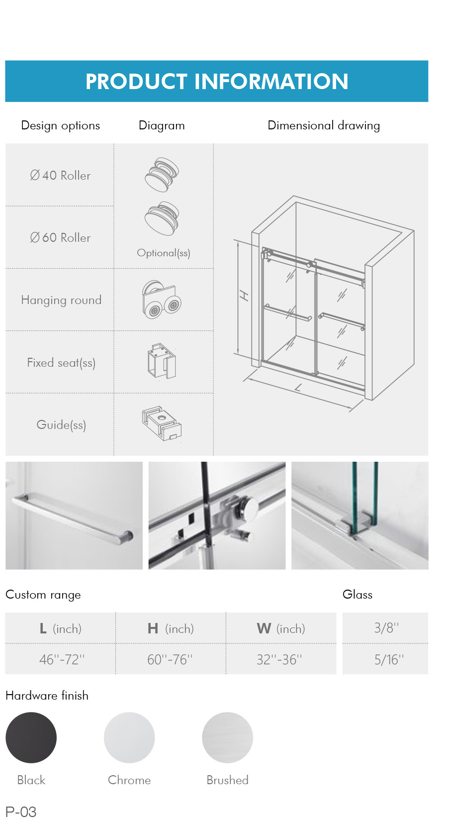 SV-S02 Shower room enclosure