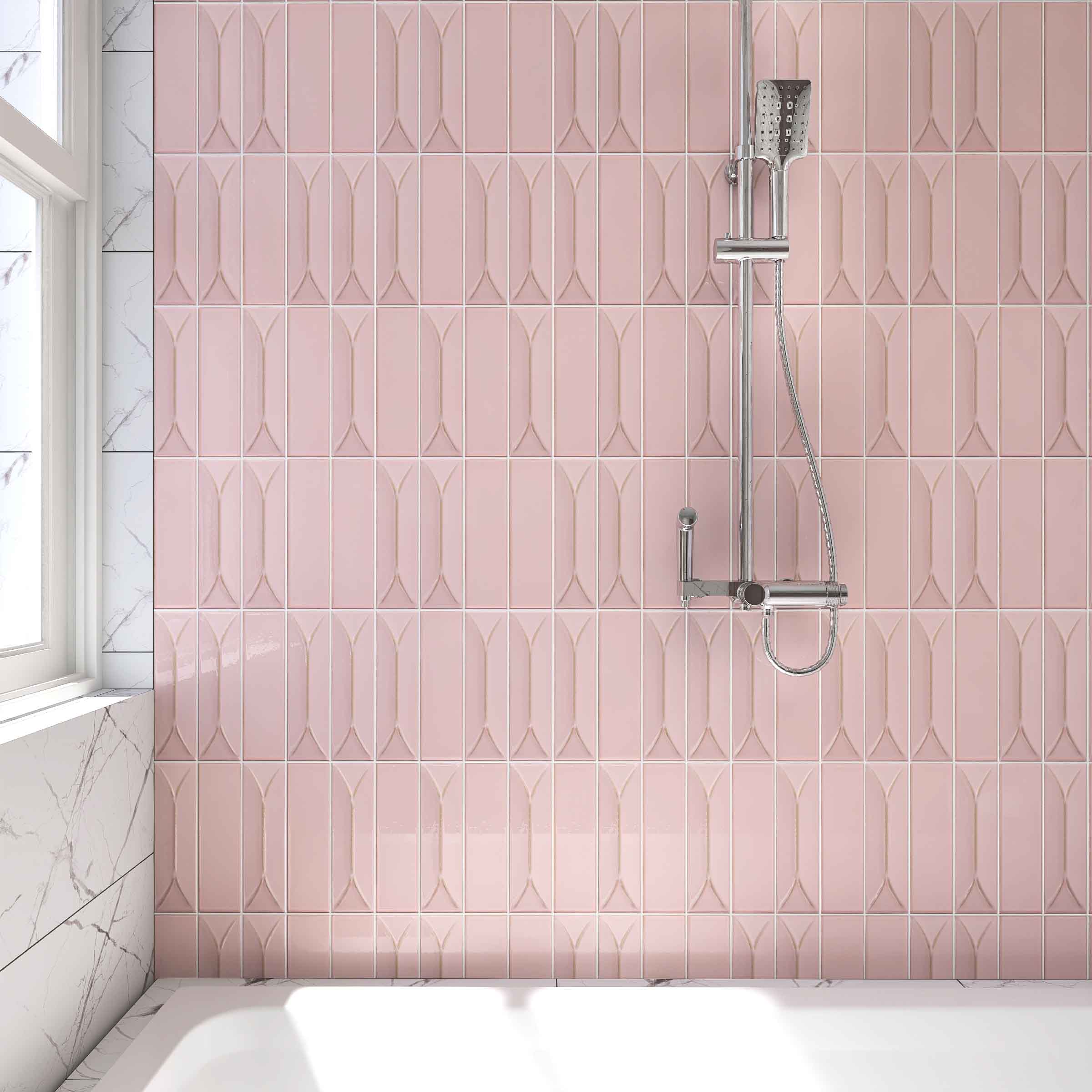 pink Ceramic Tile