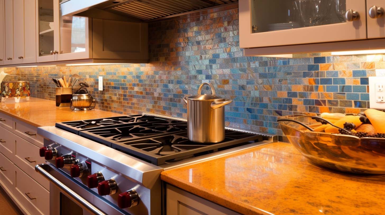 Kitchen Glamour-Mosaic Backsplashes That Wow