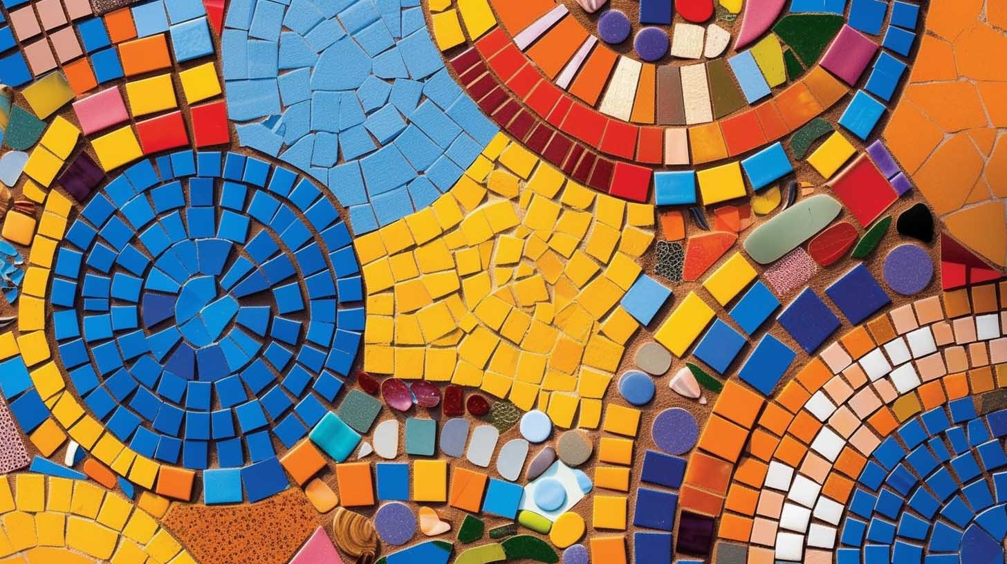 Mosaic Medleys-Mixing And Matching Tile Shapes For Unique Designs 2
