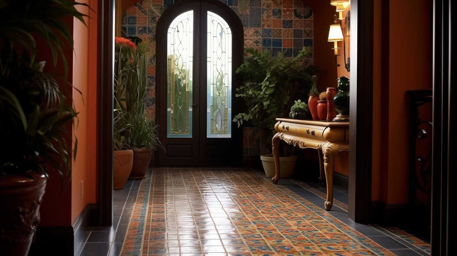 Step Into Elegance-Mosaic Tile Entryway Makeovers 3