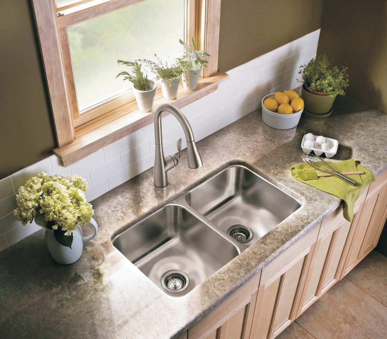 sinks Designing a Green Kitchen or Bathroom