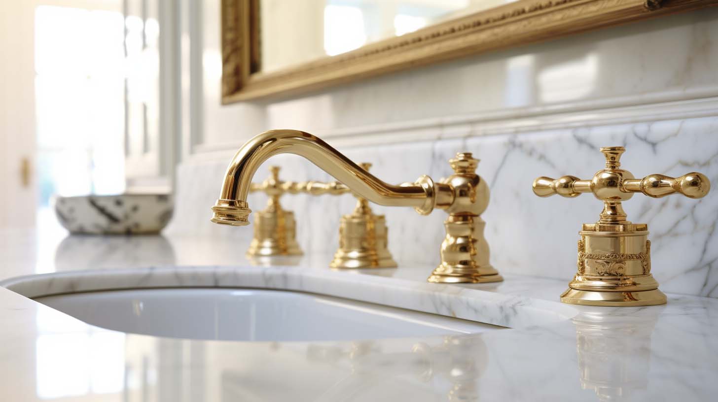 A Touch Of Elegance-Gold And Brass Faucet Finishes 2