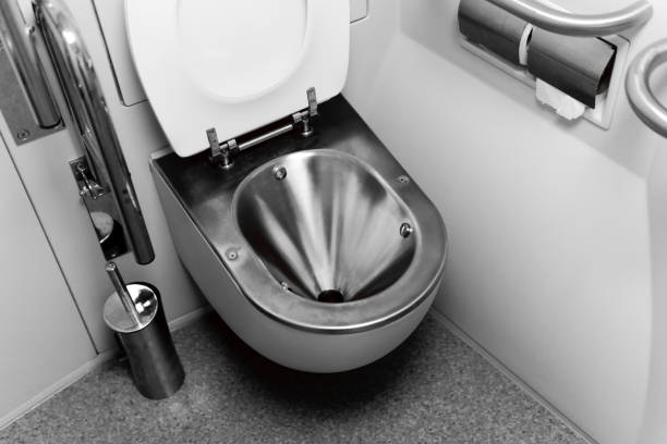 stainless steel toilet