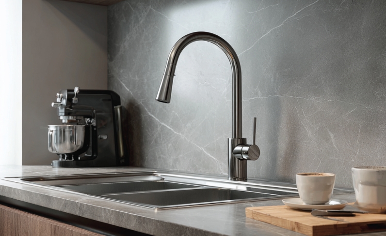 kitchen & tap